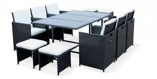 Salon De Jardin 10 Places Encastrable En Resine Tressee Mobilier Jardin Salon De Jardin Mobilier