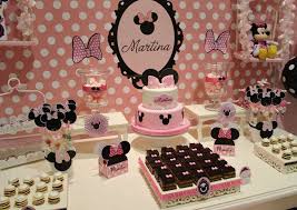 Mickey Mouse Minnie Mouse Baptism Party Ideas Photo 4 Of 16 Minie Mouse Party Minnie Party Minnie Mouse Theme Party