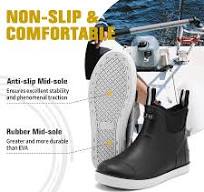 Amazon.com | CKWLXQY Men's Deck Boots, Waterproof Ankle Rain ...