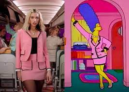 * marge's chanel suit buttons the wrong way for women's clothing. Who Wore It Better Dua Lipa 2020 Or Marge Simpson 1996 Thesimpsons