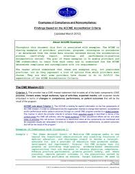 Compendium (plural compendiums or compendia). Accme Compendium Of Examples Of Compliance And
