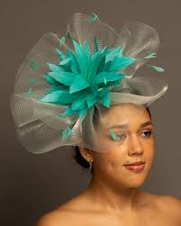 Express Your Style With 'GRACE' Feather Hat at The Hat Girls