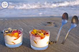 Dessert Leger Peches Poelees Sur Fromage Blanc Recette Peche Recette Dessert Fromage Blanc
