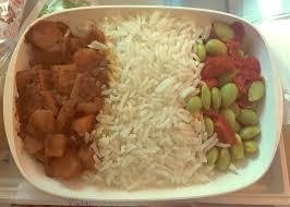 Vegan Via Emirates Fat Gay Vegan And a sweet potato, lentil, and spinach ragout served with steamed.