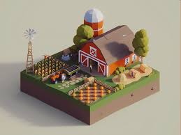 Low Poly Worlds Farm In 2020 Low Poly Low Poly Games Low Poly Art