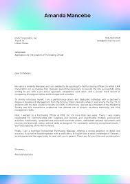 Referring to my tips how to write the perfect cv for the german market i will explain today what you need to consider in order to impress with a competitive cover letter in germany. Purchasing Officer Cover Letter Sample Kickresume