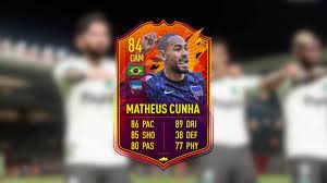 Matheus cunha fifa 21 is 21 years old and has 4* skills and 4* weakfoot, and is right footed. Fifa 21 Cunha Kriegt Ihr Ohne Munzen So Lost Ihr Die Aufgaben