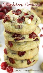 White Chocolate Cranberry Cookies Recipe White Chocolate Cranberry Cookies Cranberry Cookies Cookies Recipes Christmas