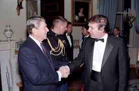 US President Ronald Reagan met current US President Donald Trump, 1936  Republican Presidential Candidate Alf Landon, and Former US President Joe  Biden all within the same year (1987) : r/BarbaraWalters4Scale