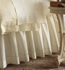 Can choose option to add lining to the dust ruffle. Sferra Fiona Ivorycal King Dust Ruffle