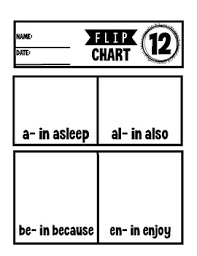 Phonics Chart 12 Flip Chart A Beka Abeka