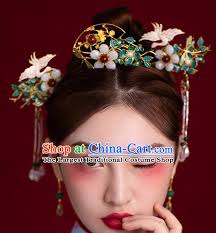Barbara grass retrosu from the game by Ornate Kanzashi shell pearl  ornaments substep, Korean classical Chinese hair decorations and ornaments  made most鑴楄伣BGC1281鑴楄伣color