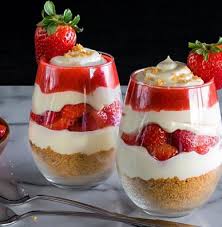 Recette Parfait A La Fraise Recette Recette Dessert Gateaux Et Desserts
