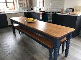 farmhouse dining table 6ft x 2ft new