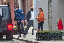 In a snapshot showcasing a look from ricardo tisci's latest collection for burberry, shayk shared a snapshot — in true hollywood fashion — that showed a tiny glimpse at little lea. Bradley Cooper And Irina Shayk Seen With Daughter Lea In Nyc