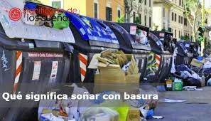 🥇Qué significa soñar con basura