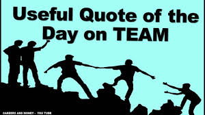 Useful Quote Of The Day On Team Work Youtube I can't, but we can. useful quote of the day on team work