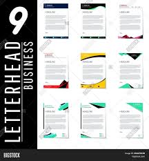 You could change the color scheme of the design if you did not like the default. Letterhead Design Template And Mockup Minimalist Style Vector Bundle Set Design For Business Or Let Image Stock Photo 254479189