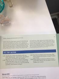 Solved Business Problem Solving Case Did Information Syst Chegg Com