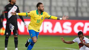 Cbf brasilien nationaltrikot l fussballtrikot neu trikot fußball *m gelb brasil. Neymar Schiesst Brasilien In Peru Zum Sieg Und Jagt Pele Rekord Eurosport