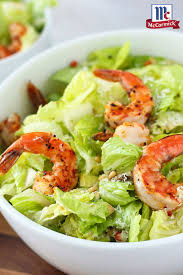 Shrimp Caesar Salad Recipe Caesar Salad Caesar Salad Recipe Salad Recipes For Dinner