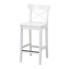 Ingolf Chaise De Bar Blanc 63 Cm Tabouret De Bar Mobilier De Bar Tabourets De Cuisine Du Bar