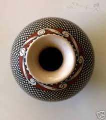 Ines Olivas Tall Neck Pot