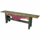 Enjoy free and fast shipping. Rustic Painted Benches From Mexico