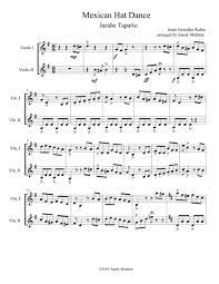 Mexican Hat Dance Jarabe Tapotio Music Sheet Download Topmusicsheet Com