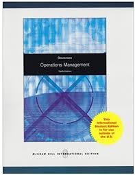 Operations Management 11th Edition William J Stevenson Solutions Operations Management Management Stevenson