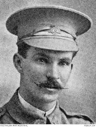 Studio portrait of 7060 Private Arthur Watt Knox, 2nd Battalion of Eltham  via Lismore, NSW. A ...