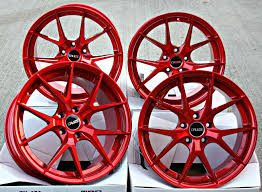 Alloy Wheels 19 Cruize Gto Cr Candy Red Concavt Staggered 19 Inch 5x120 Alloys For Sale Online Ebay