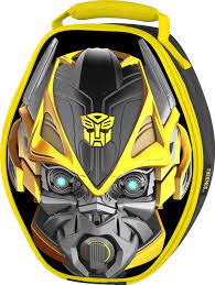 Thermos Transformers Lunchbox Plastic Hasbro Lunch Box Bumblebee School Novelty Thermos Lunch Kit Transformers Insulated Lunch Tote
