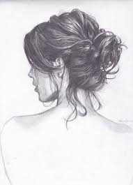 Bang & bang is a style in trend nowadays. Medium Hair Styles For Women Braided Bun Hair How To Draw Hair Art Art Drawings