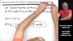 If we know the values of three of these properties, we can use the ideal gas law to solve for the fourth. Molar Volume Value