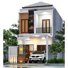 Ide tampak depan rumah minimalis 2 lantai lebar 7 meter ini bisa menjadi inspirasi kamu . Rumah Minimalis 6x12 Tampak Depan Minimalis123