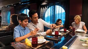 Other restaurants (like specialty restaurants) have their own dress code, which supersedes the main dining room dress code. Izumi Hibachi And Sushi Fresh Sushi Royal Caribbean Cruises