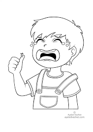 Polish your personal project or design with these child crying transparent png images, make it even more personalized and more attractive. Baby Crying Coloring Pages Monaicyn Kitchen Ideas