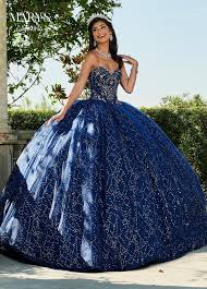 Strapless Sequin Quinceanera Dress By Mary S Bridal Mq1060 Pretty Quinceanera Dresses Quinceanera Dresses Blue Quinceanera Dresses