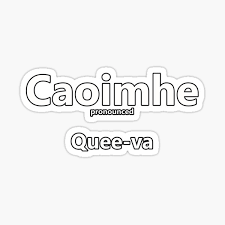 Want to know how to pronounce aoife? Aoife How To Pronounce This Irish Name Sticker By Caro17002 Redbubble
