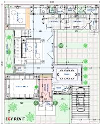 تصميم دور ارضي لفيلا بالسعوديه Square House Plans Architectural Floor Plans Model House Plan