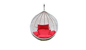 Add this hammock swing chair to your patio,add this hammock swing chair to your patio it can be mounted to a tree, ceiling or porch. A K Furniture Hanging Swing Chair For Balcony For Garden Patio Single Seater Off White Color Swing Chair Outdoor Furniture Ceiling Swing Chair With Connectors Amazon In Furniture