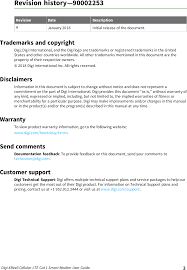Configuration parameters required from your mobile network. Xb3c1 Xb3c1 User Manual Digi