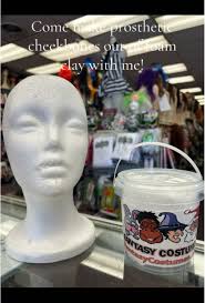 All of the supplies can be found at Fantasy Costume!!! Come shop today!!!  #cityblocklong #4065nmilwaukee #halloween #halloween2024 #chicagoshop  #makeup #prosthetic #fyp #comeshop #diy