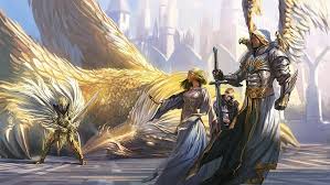 If you have any video sug. Hd Wallpaper Might And Magic Heroes Of Might And Magic Fantasy Art Angel Wings Armor Sword Knight Knights Women Griffins Dragon Wallpaper Flare