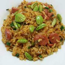 Nasi Goreng Sosis Dan Pete Resep Makanan Makanan Makanan Minuman