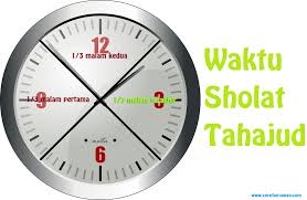 Sebetulnya waktu untuk melaksanakan shalat tahajud ( shalatul lail ) ditetapkan sejak waktu isya' hingga waktu subuh ( sepanjang malam ). Tata Cara Sholat Tahajud Waktu Niat Doa Hukum Dan Keutamaannya