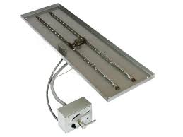 Rectangle fire pit insert uk. Rectangle Gas Fire Pit Burner Kit Brightstar Fires