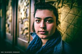 Pointillism ink drawing