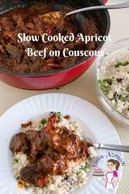 Take 300g apricots, remove the seeds, then slice it. This Apricot Beef Recipe Is Absolutely Heavenly Slow Cooked Until Fork Tender With Tomatoes And Spices A Little Zing Of Beef Recipes Slow Cooker Recipes Beef